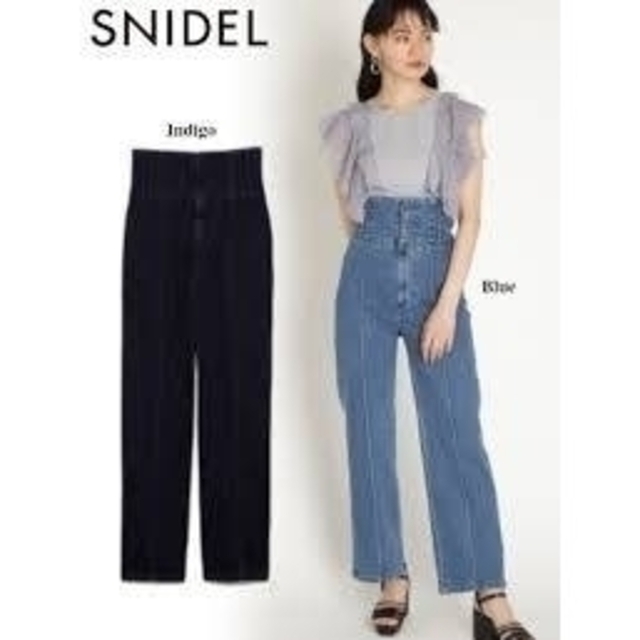 SNIDEL - SNIDEL スナイデル レースアップデニムの通販 by garden's ...