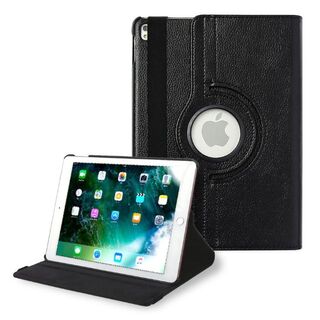 iPad Air 3世代/Pro 10.5 共用 ブラック 360度回転ケース(iPadケース)