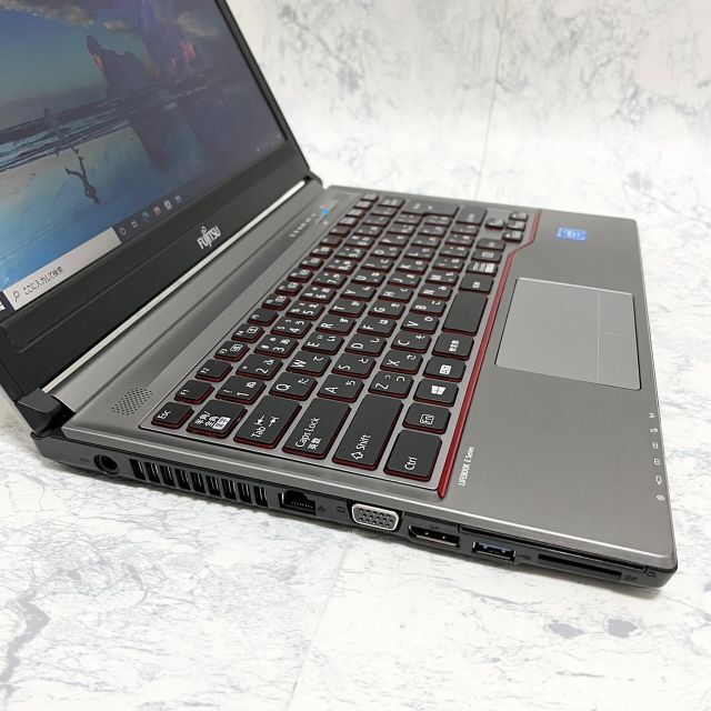 美品 富士通 LIFEBOOK E736/M 4GB SSD256 0091A