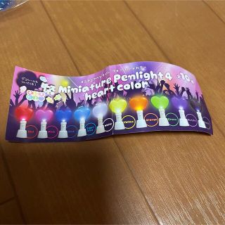 ジャニーズ(Johnny's)のミニチュアペンライト ブルー 青(アイドルグッズ)