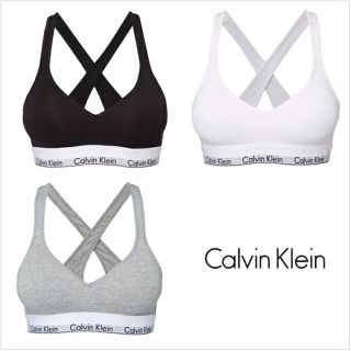 カルバンクライン(Calvin Klein)のCalvin Klein ブラ2点セット Black,Gray(ブラ)