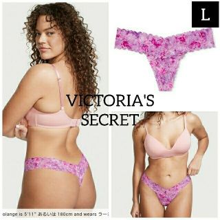 ヴィクトリアズシークレット(Victoria's Secret)の選べる★マゼンタフローラル/Lサイズ(ショーツ)