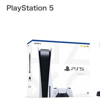 ソニー(SONY)の【４月１日まで！】完全未使用PlayStation5 ディスクドライブ搭載モデル(家庭用ゲーム機本体)