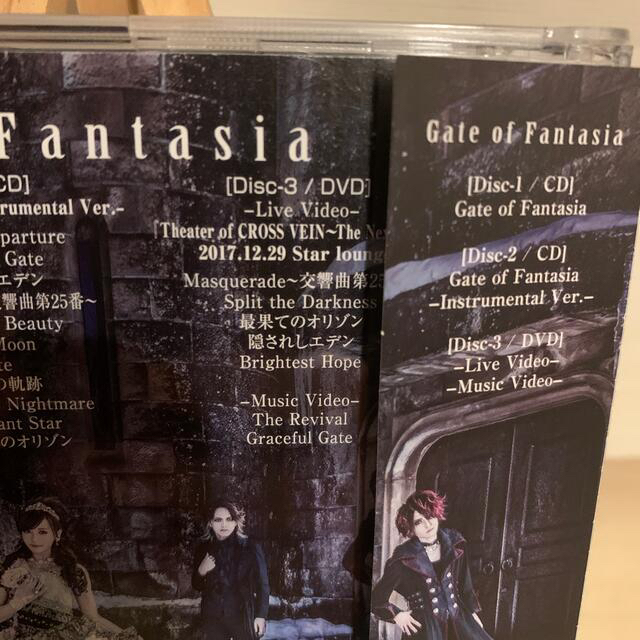 CROSS VEIN GATE OF FANTASIA 受注生産限定盤 エンタメ/ホビーのCD(ポップス/ロック(邦楽))の商品写真
