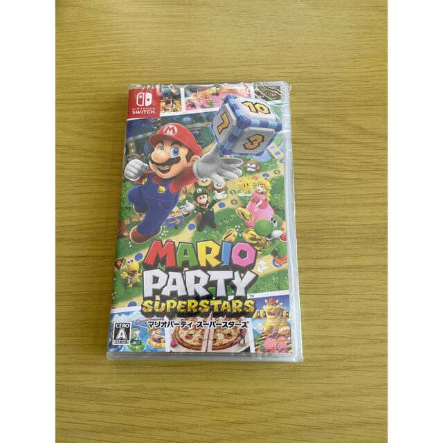 Nintendo Switch(ニンテンドースイッチ)のマリオパーティスターズ エンタメ/ホビーのゲームソフト/ゲーム機本体(家庭用ゲームソフト)の商品写真