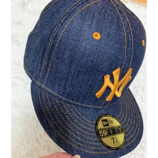 ニューエラー(NEW ERA)のニューエラ　キャップ　デニム　レディース(キャップ)