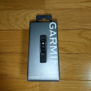 ガーミン(GARMIN)の【新品】vívosmart® 4 Black Slate S-Mサイズ【未開封】(その他)