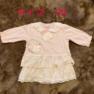 キムラタン(キムラタン)の【新品】キムラタン　女の子ベビー　トップス(Tシャツ/カットソー)