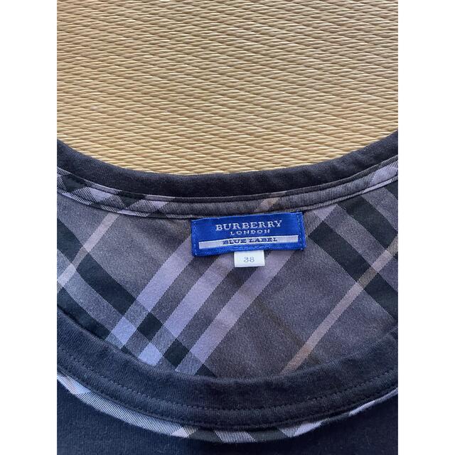 BURBERRY BLUE LABEL(バーバリーブルーレーベル)のBurberry バーバリー　カットソー レディースのトップス(カットソー(半袖/袖なし))の商品写真