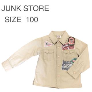 ジャンクストアー(JUNK STORE)のJUNK  STORE   長袖　トップス　100　シャツ(ブラウス)