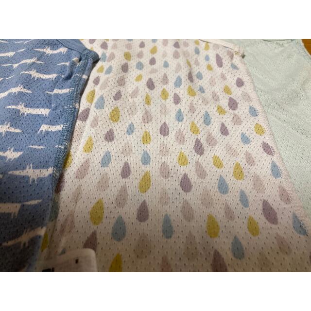 UNIQLO(ユニクロ)のコットンメッシュ インナー 3点 キッズ/ベビー/マタニティのキッズ服女の子用(90cm~)(下着)の商品写真