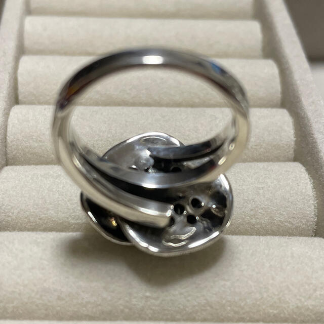 禄山　シルバー925 ローズリング レディースのアクセサリー(リング(指輪))の商品写真