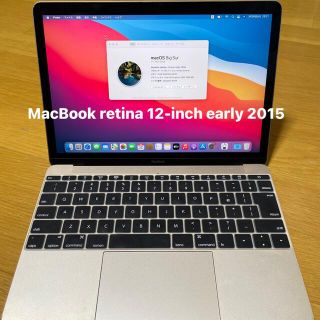 アップル(Apple)のMacBook 12インチ バッテリー劣化あり ジャンク品(ノートPC)