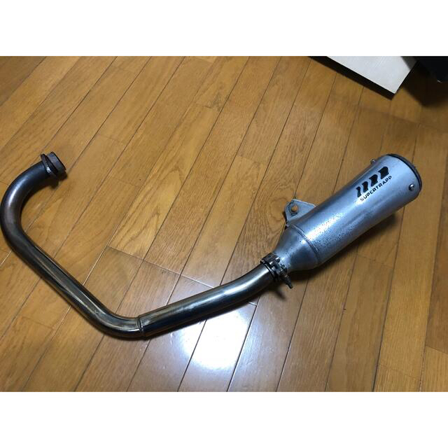 ヤマハ tw 225 スーパートラップ マフラー 送料込み 取り付け画像有り
