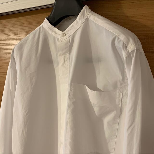 unfil cotton-weather stand collar shirt 1