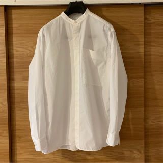 unfil cotton-weather stand collar shirt(シャツ)