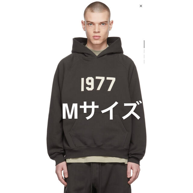 トップスFOG Essentials Hoodie 1977 フーディ　ブラック