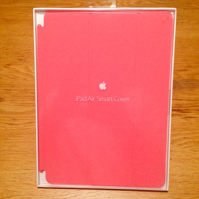 Apple(アップル)の【送料無料】純正 ipad air/ air2 Smart Cover/ ピンク スマホ/家電/カメラのスマホアクセサリー(iPadケース)の商品写真