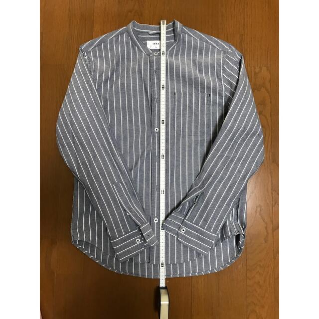 Ikka スタンドカラーシャツ　メンズL メンズのトップス(シャツ)の商品写真