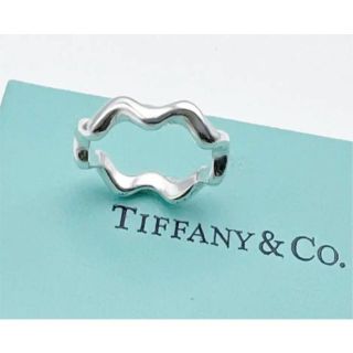 ティファニー(Tiffany & Co.)のTiffany & Co.    ウェーブリング　13号(リング(指輪))