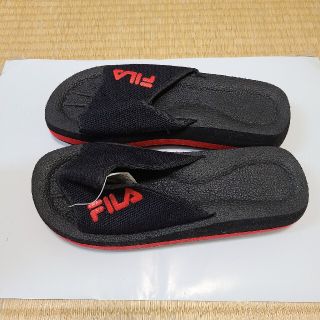 フィラ(FILA)の(はなこさん専用)FILA フィラ サンダル ブラック(黒) 9(26㎝程度)(サンダル)