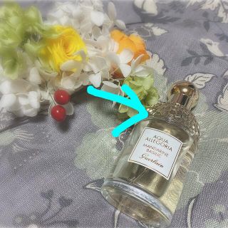 ゲラン(GUERLAIN)の残量矢印→まで。ゲラン　マンダリン(香水(女性用))