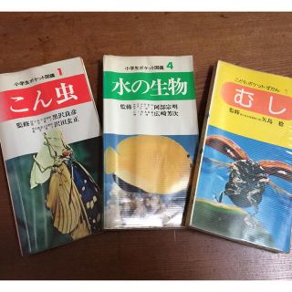 ガッケン(学研)の学研 小学生 ポケット 図鑑 1・4 こども ずかん 3冊セット(趣味/スポーツ/実用)