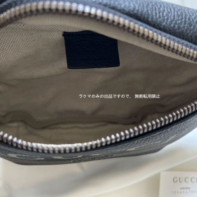 GUCCI グッチ ヴィンテージロゴプリントレザーショルダーバッグ www.pa