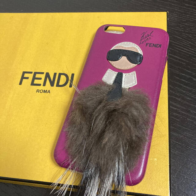 FENDI(フェンディ)のFENDI iPhoneケース スマホ/家電/カメラのスマホアクセサリー(iPhoneケース)の商品写真