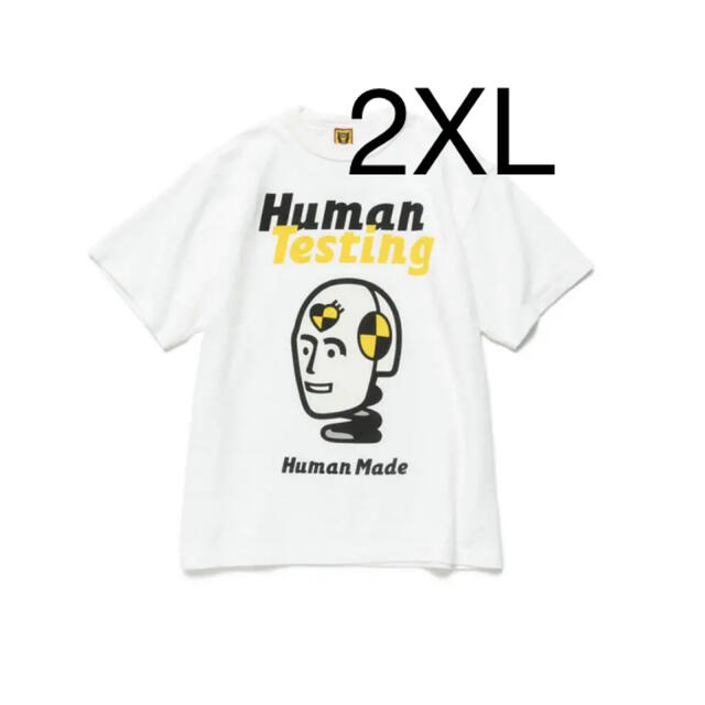 HUMAN MADE HUMAN TESTING T-SHIRT Tシャツ100%COTTONCOLOR