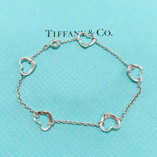 ティファニー(Tiffany & Co.)のティファニー　オープンハート  5連　ブレスレット　シルバー925  袋付き♡(ブレスレット/バングル)