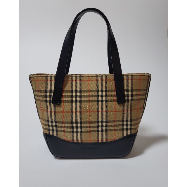 キャンバス BURBERRY ミニトートバッグの通販 by max80725's shop ...