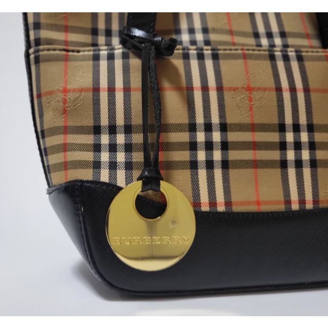 キャンバス BURBERRY ミニトートバッグの通販 by max80725's shop ...