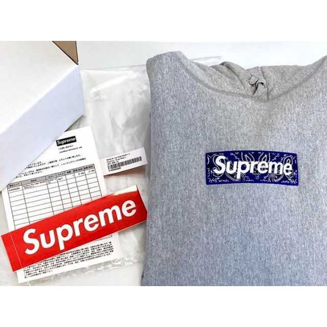 国産即納 Sサイズ Supreme bandana box logo sweatshirtの通販 by Negozio...di's shop｜ラクマ 新作正規品