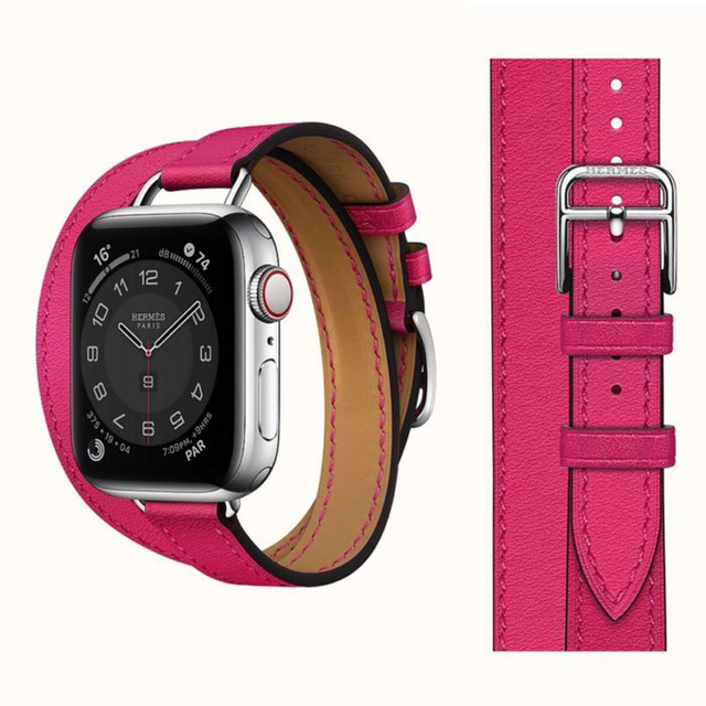 超歓迎 Hermes エルメス レザーストラップ Watch Apple - 腕時計 - www