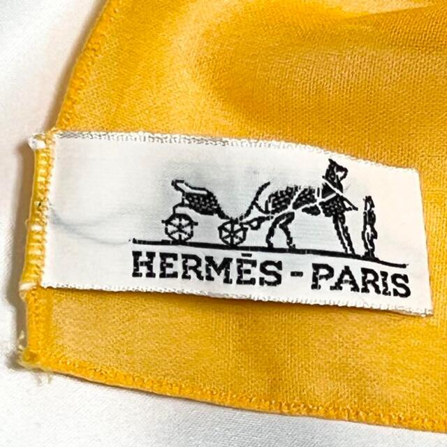 美品 エルメス HERMES 超大判スカーフ 動物柄 イエロー レア カレ140