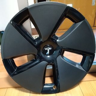即日出荷 可能 テスラ Tesla モデル3 ホイールカバー 新車外し 4枚