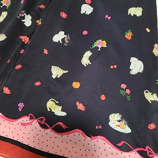 franche lippee(フランシュリッペ)の【美品】フランシュリッペ・いたずらねこパンツ レディースのパンツ(バギーパンツ)の商品写真