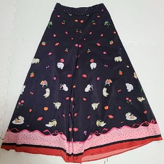 フランシュリッペ(franche lippee)の【美品】フランシュリッペ・いたずらねこパンツ(バギーパンツ)