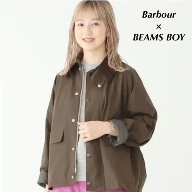 Barbour - Barbour × BEAMS BOY 別注 Thornbury Jacketの通販 by ビビ ...