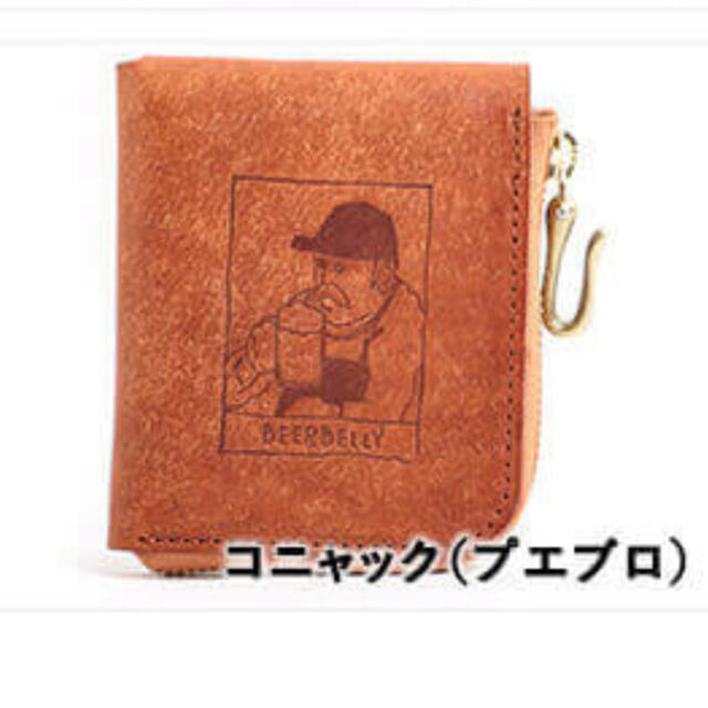 ビアベリーおじさん　二つ折り財布 メンズのファッション小物(折り財布)の商品写真
