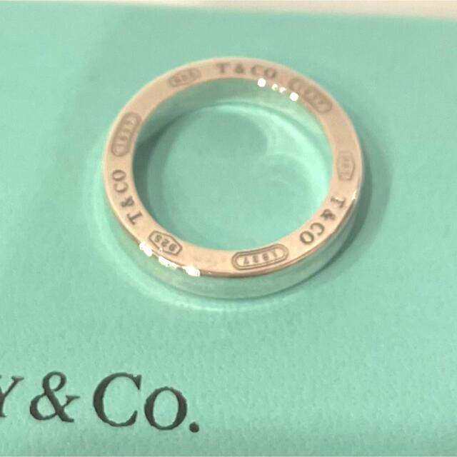 Tiffany & Co.(ティファニー)のティファニー 1837 バシド 希少 ダイヤモンド スタッキング リング 5号 レディースのアクセサリー(リング(指輪))の商品写真