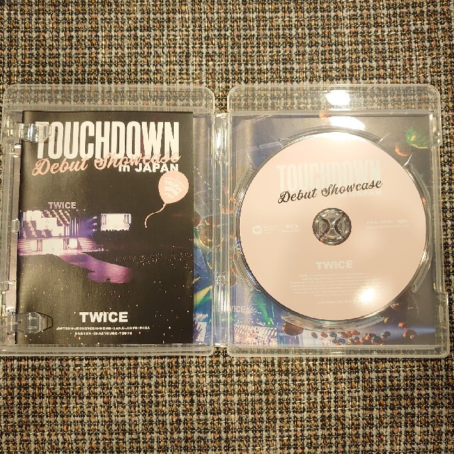 Waste(twice)(ウェストトゥワイス)のTWICE　DEBUT　SHOWCASE“Touchdown　in　JAPAN” エンタメ/ホビーのDVD/ブルーレイ(ミュージック)の商品写真