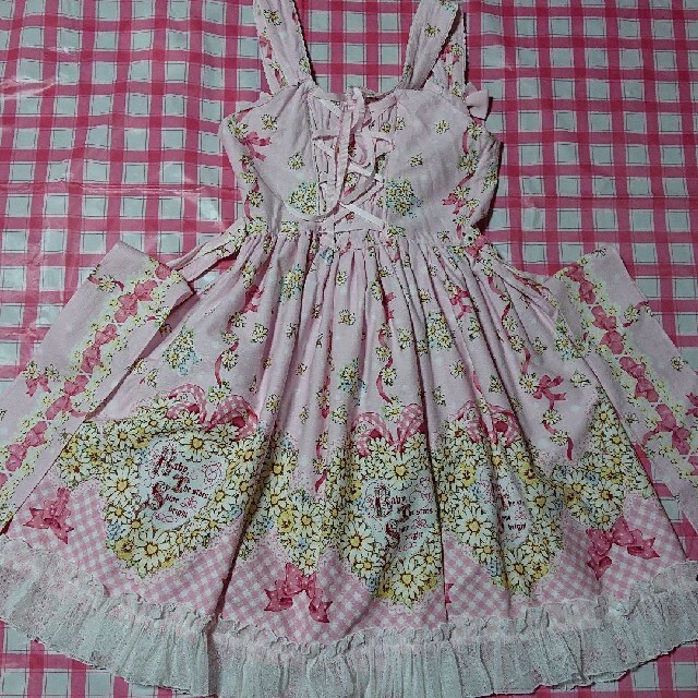 BABY,THE STARS SHINE BRIGHT - 最終値下げ BABY マーガレット柄 JSKの ...