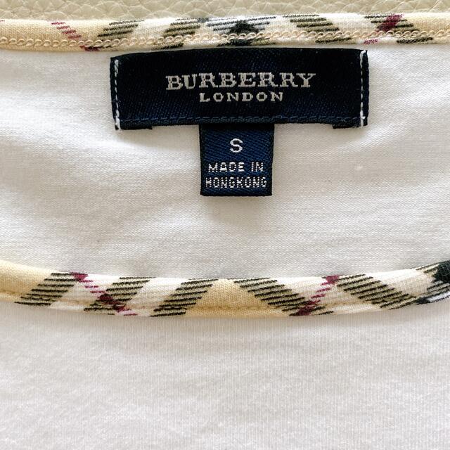 BURBERRY(バーバリー)のBURBERRY  ノバチェックライン 半袖Tシャツ レディースのトップス(Tシャツ(半袖/袖なし))の商品写真