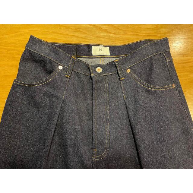 COMOLI(コモリ)のHERILL デニムタック4PK  HL Denim Tuck 4PK IN メンズのパンツ(デニム/ジーンズ)の商品写真