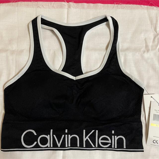 カルバンクライン(Calvin Klein)の★CALVIN KLEIN★カルバンクライン スポーツブラ ブラック)(トレーニング用品)
