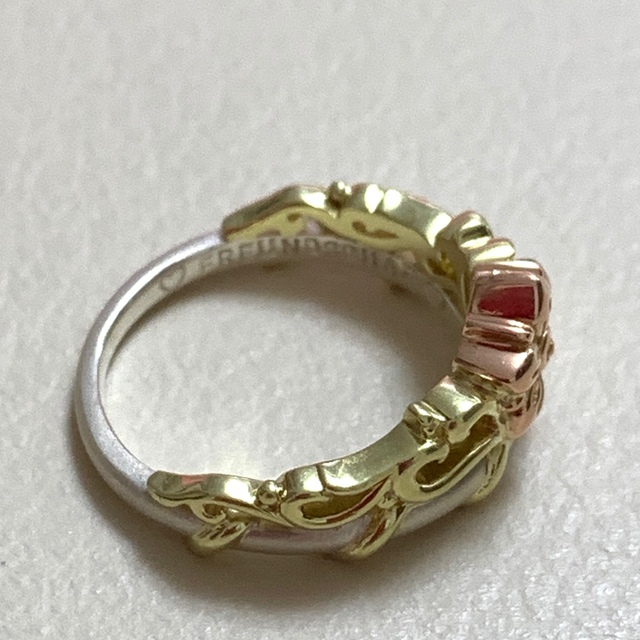 刺繍サービス バッティング手袋 ケイウノ リング 指輪 8.5号 | www