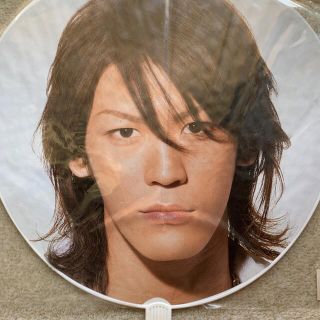 カトゥーン(KAT-TUN)のうちわKAT-TUN亀梨和也(アイドルグッズ)