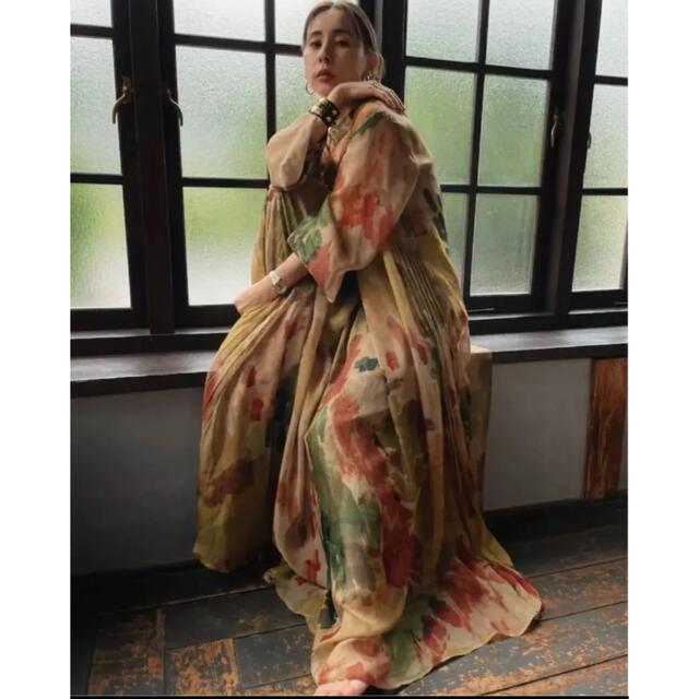 Ameri VINTAGE(アメリヴィンテージ)のマッキーさま専用❤️AMERI❤️UND WILLOW PAINT DRESS レディースのワンピース(ロングワンピース/マキシワンピース)の商品写真